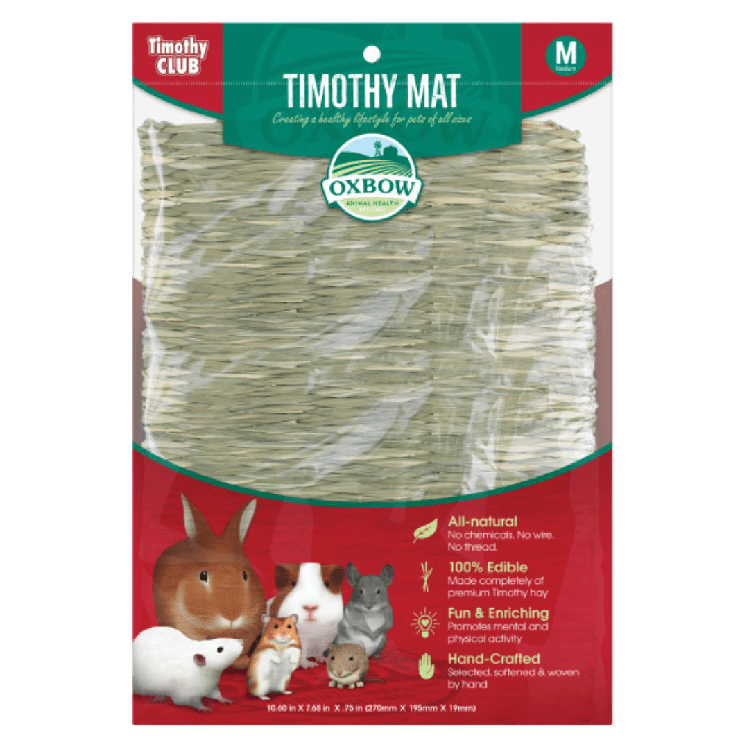 oxbow-hand-crafted-timothy-hay-mat-for-small-animals