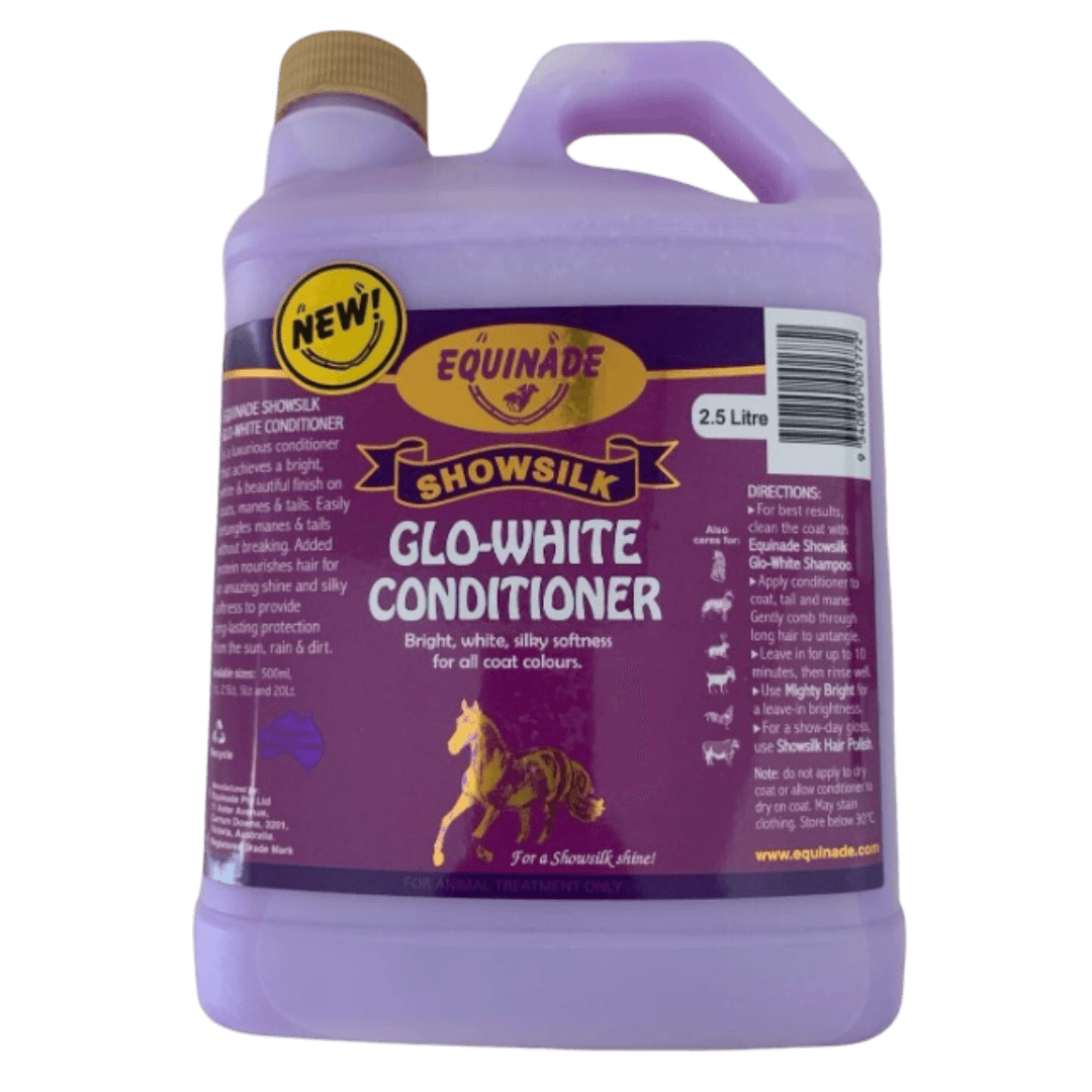 Equinade Showsilk Glo White Conditioner For Horses