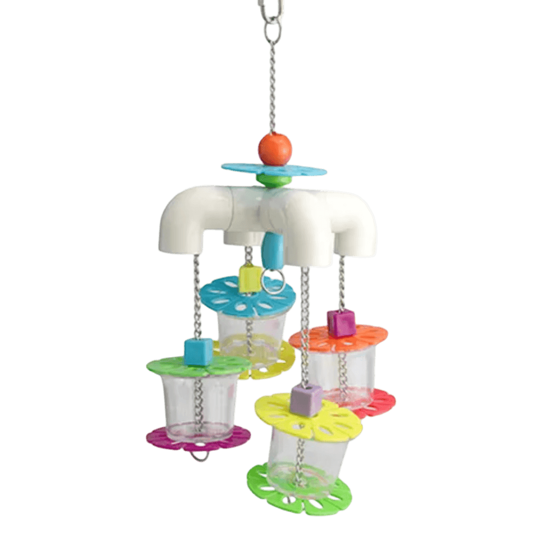 bainbridge-interactive-4-way-cups-foraging-bird-toy
