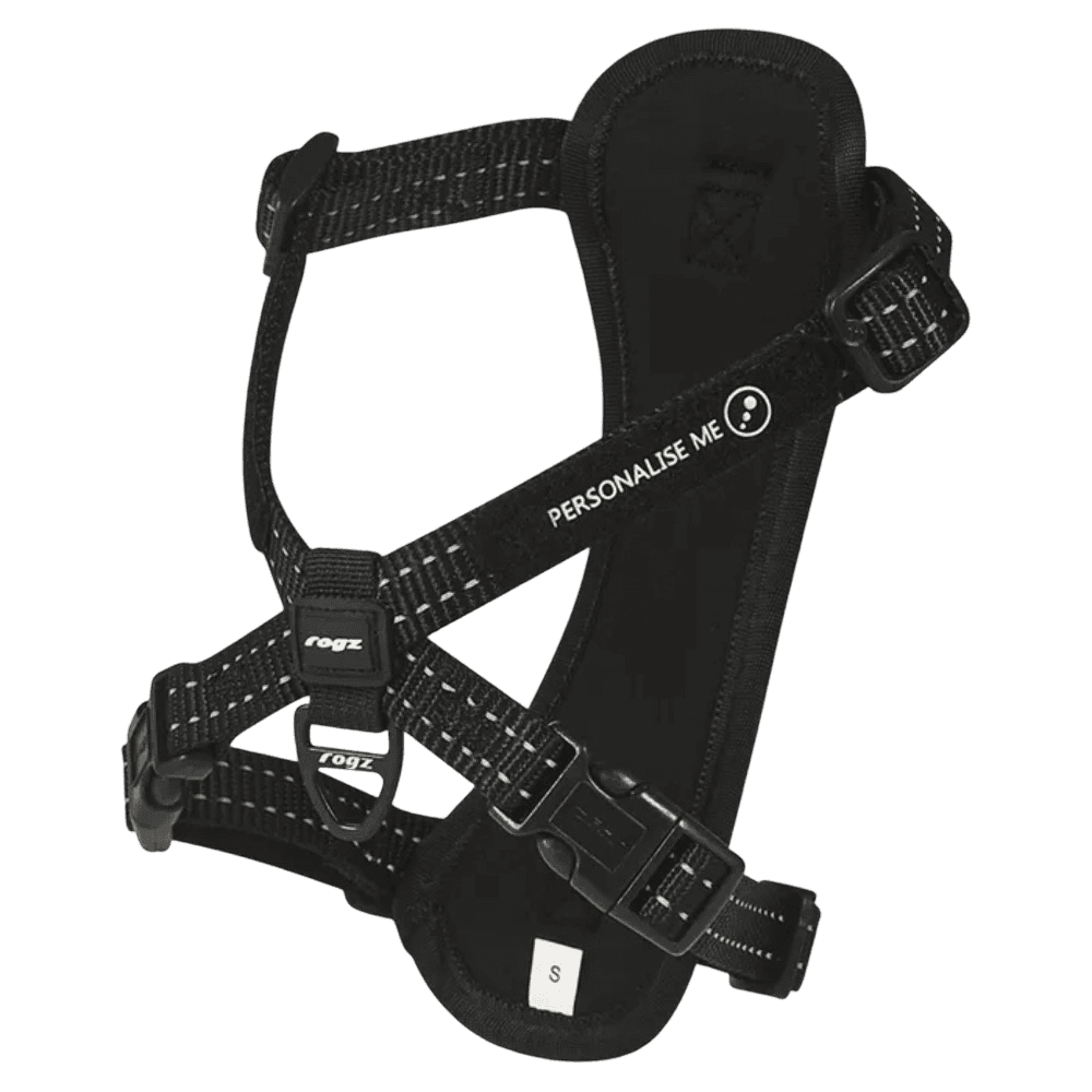 Rogz Utility Ergo Crossfit Dog Harness Black