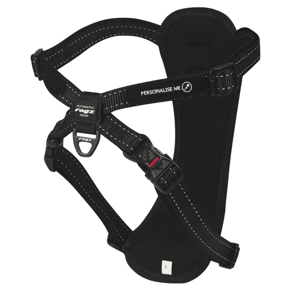 Rogz Utility Ergo Crossfit Dog Harness Black