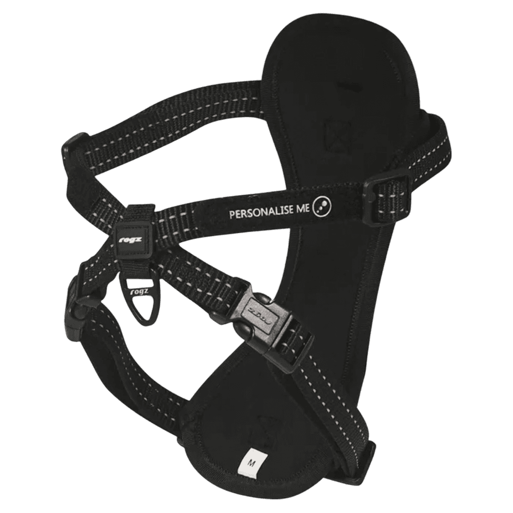 Rogz Utility Ergo Crossfit Dog Harness Black