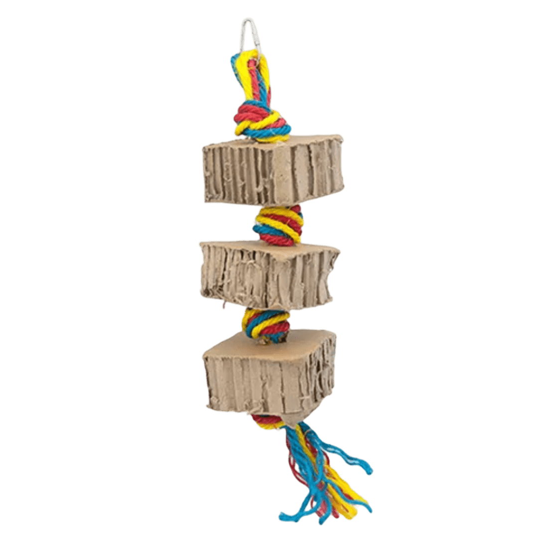 bainbridge-shredz-cardboard-tower-3-foraging-bird-toy