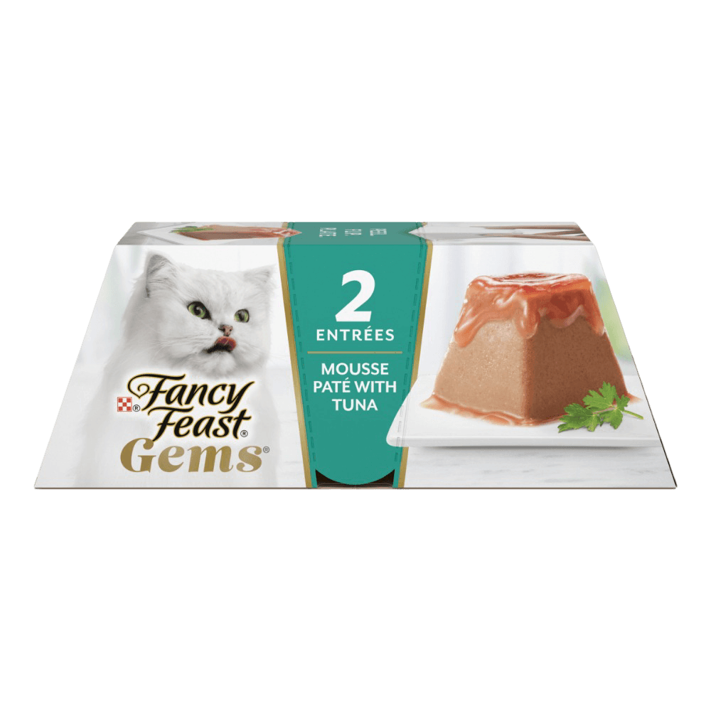 Gems Mousse Pate with Tuna Wet Cat Food