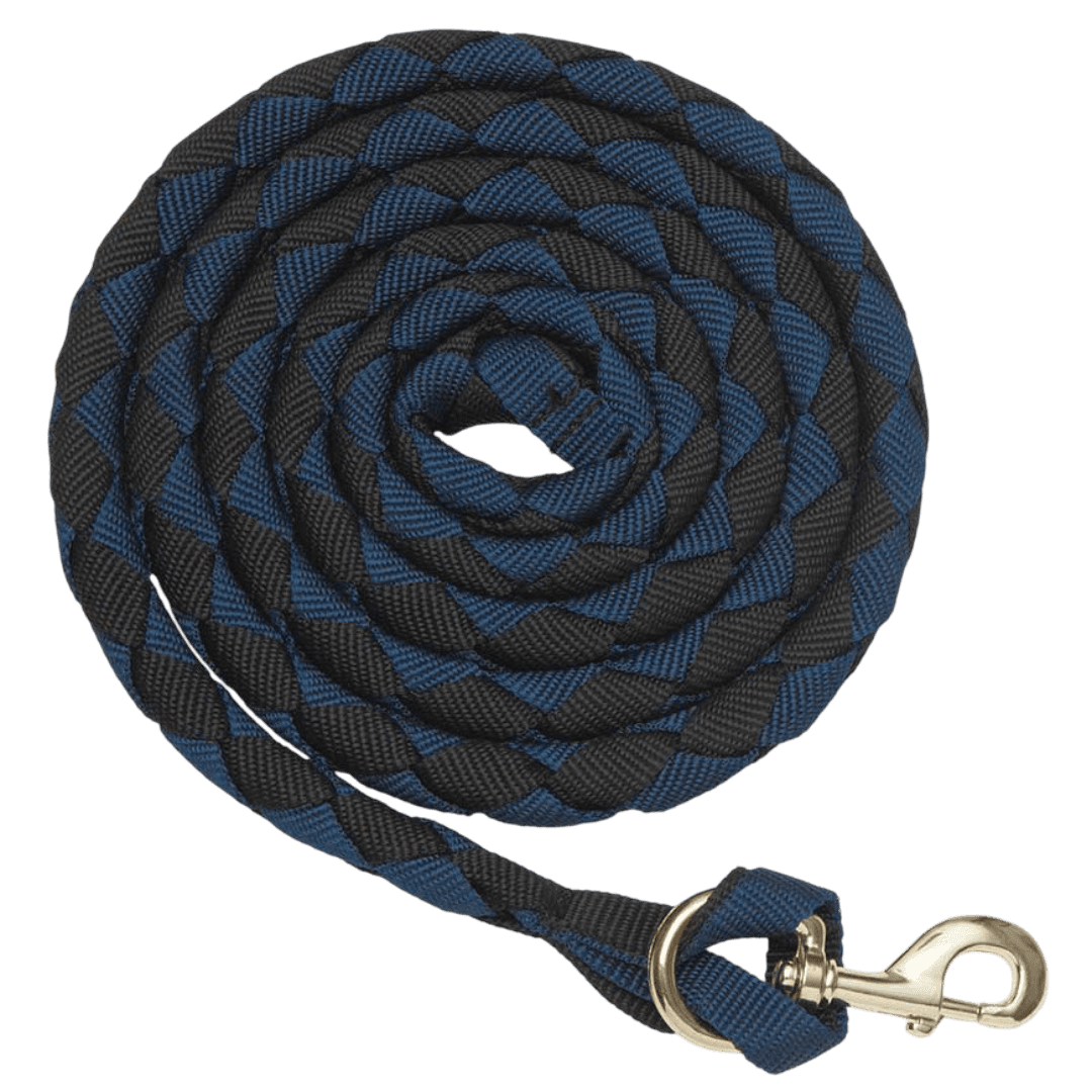 zilco-plaited-nylon-horse-lead-with-brass-plated-snap