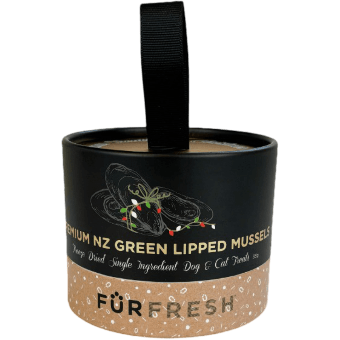 furfresh-mussel-dog-and-cat-treat-christmas-ornament