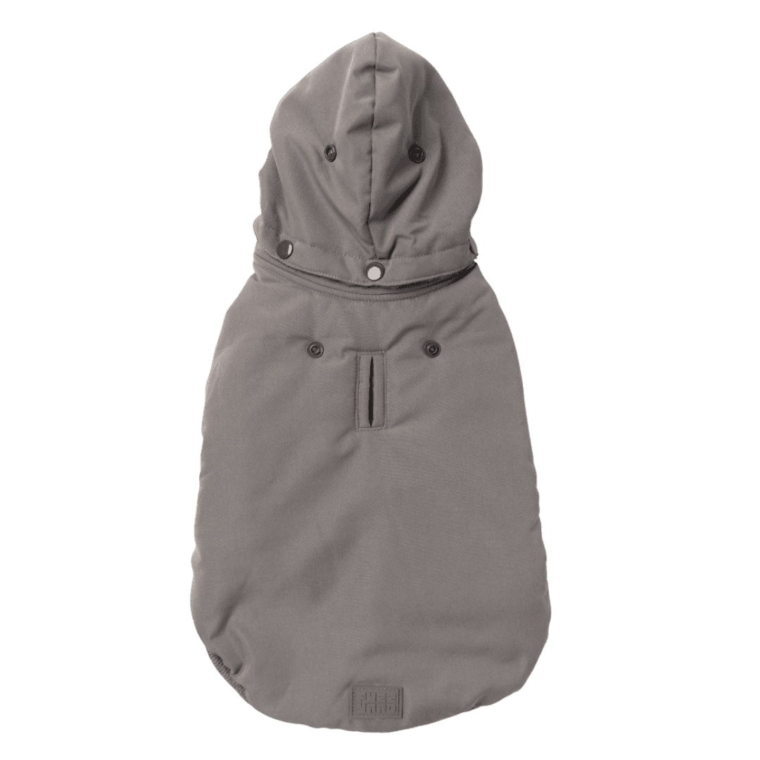 Grey Essential Padded Dog Jacket