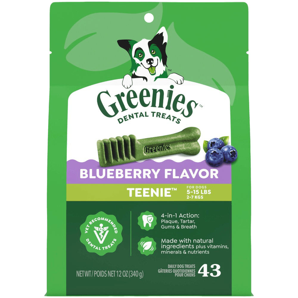 Blueberry Flavour Teenie Dog Dental Treats