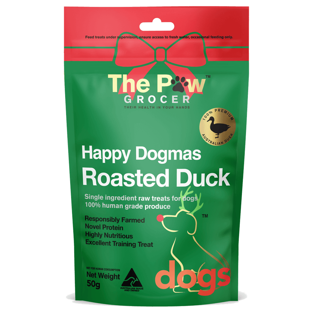 The Paw Grocer Freeze Dried Roasted Duck Christmas Dog Treats