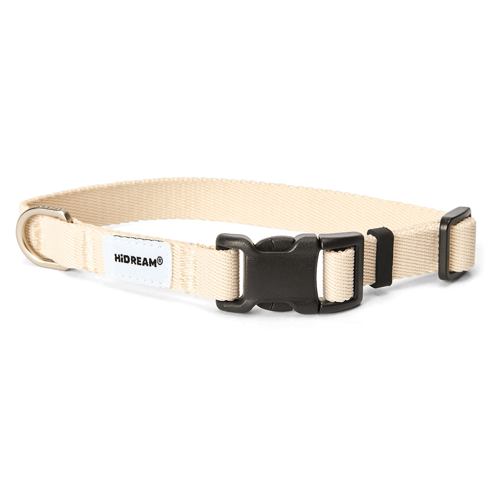 hi-dream-dog-collar-beige