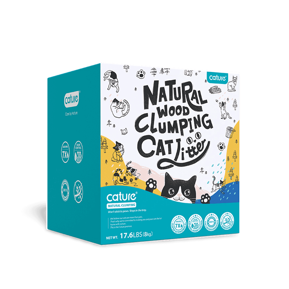 cature-natural-wood-clumping-cat-litter-smart-pellet