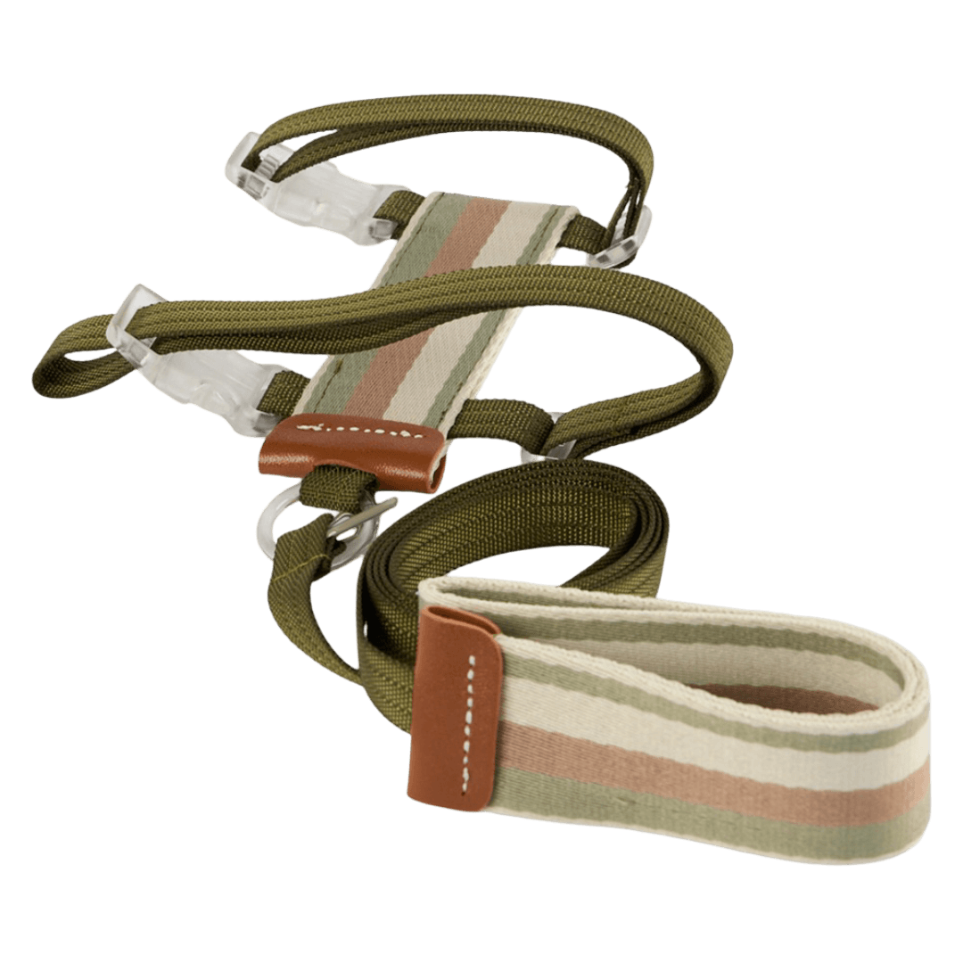 hi-dream-adjustable-cat-harness-and-leash-set-sage-stripes