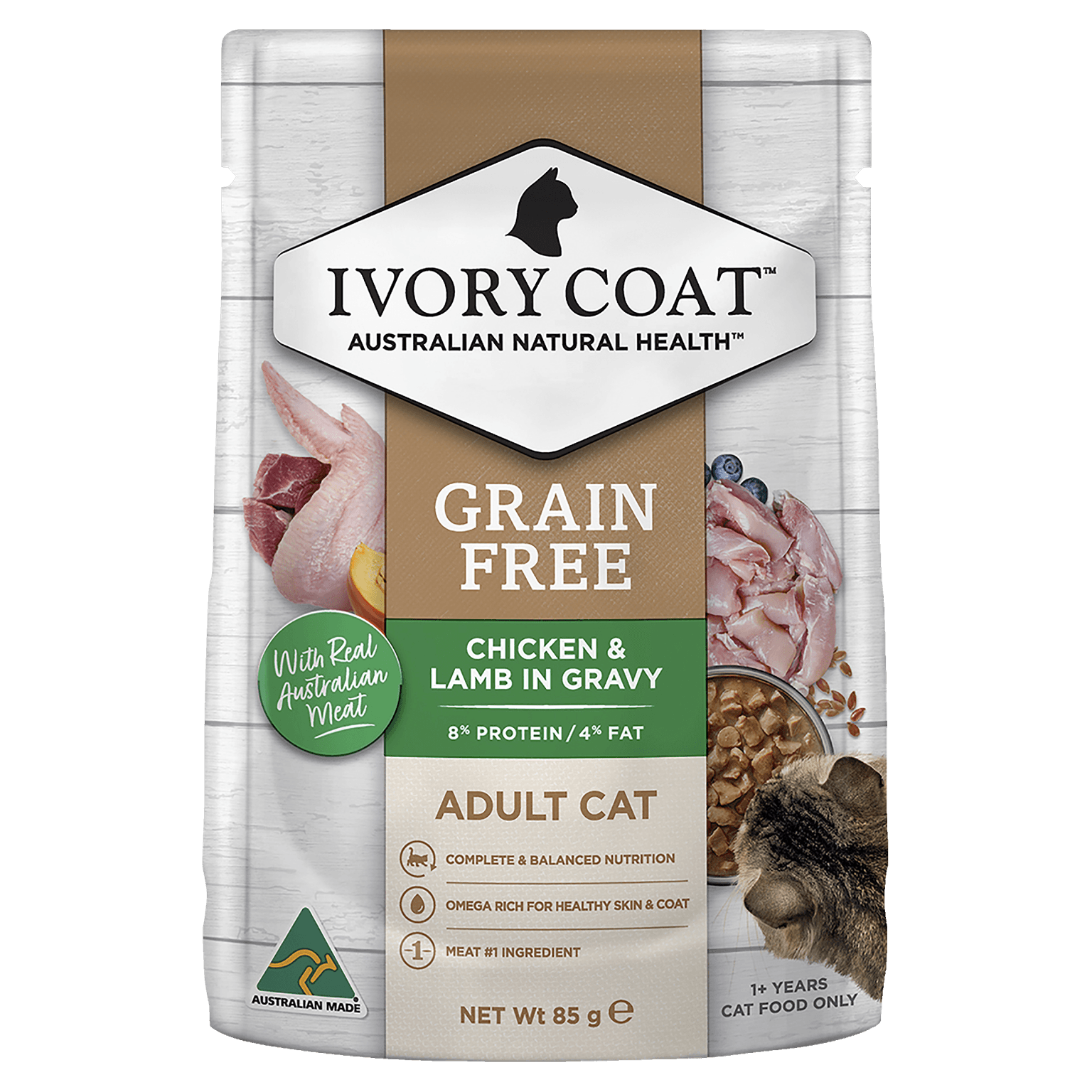 ivory-coat-grain-free-adult-chicken-and-lamb-in-gravy-wet-cat-food