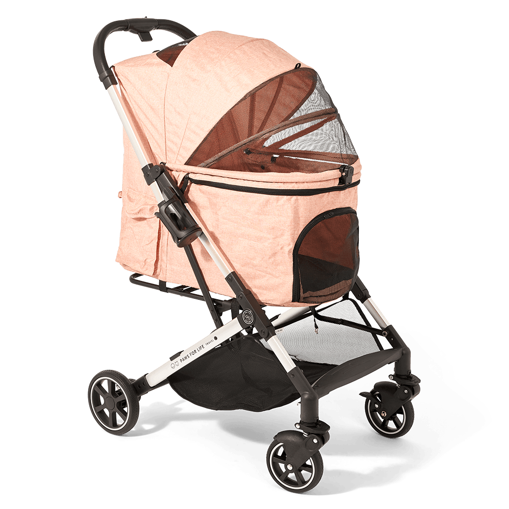 paws-for-life-foldable-pet-stroller-pink-for-cats-and-dogs