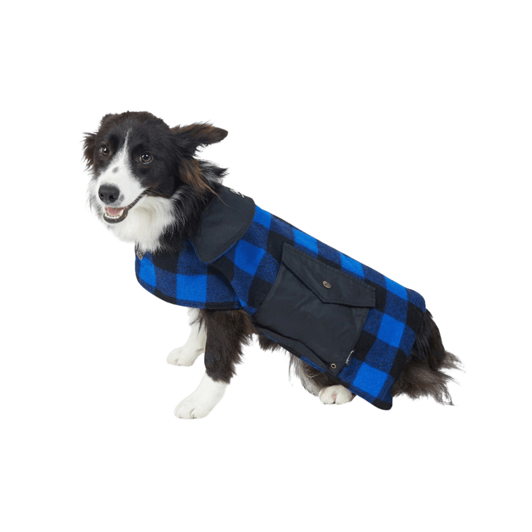 Swanndri Classic Wool Dog Coat Blue