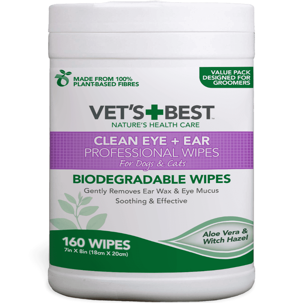 Vets Best Clean Eye And Ear Professional Wipes For Dogs And Cats