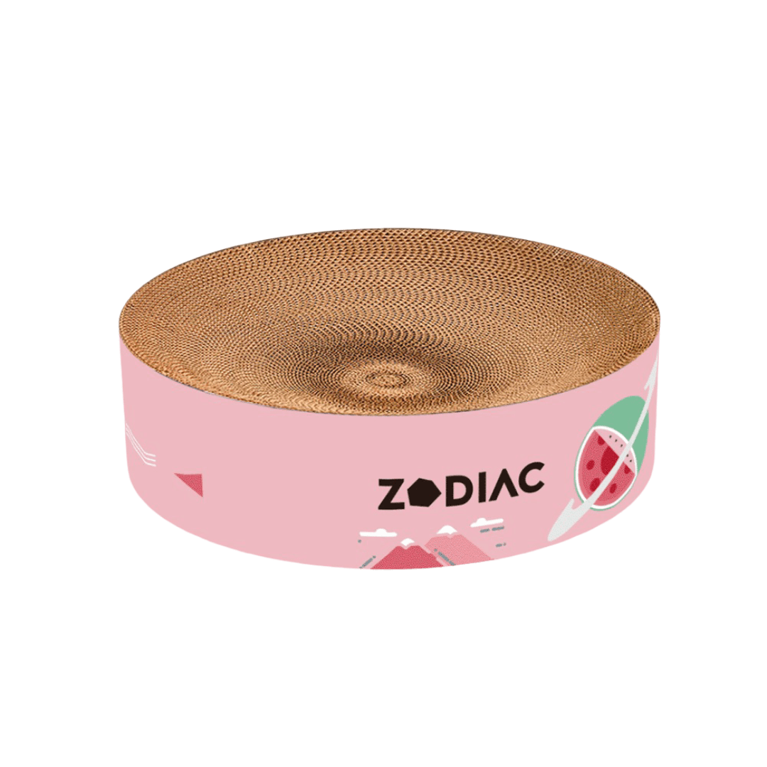 zodiac-round-cat-scratcher-watermelon