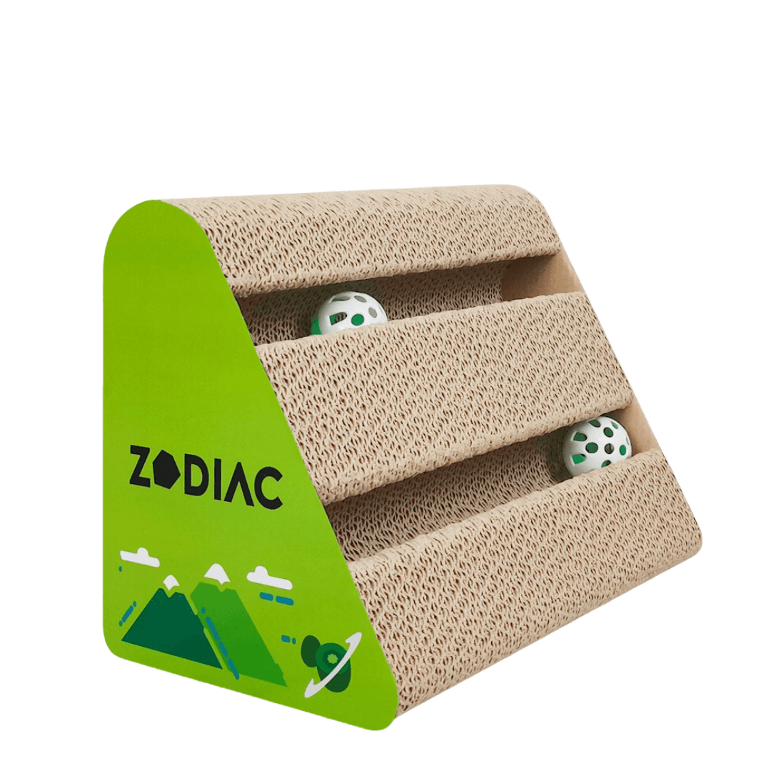 zodiac-triangle-cat-ball-cat-scratcher-kiwi