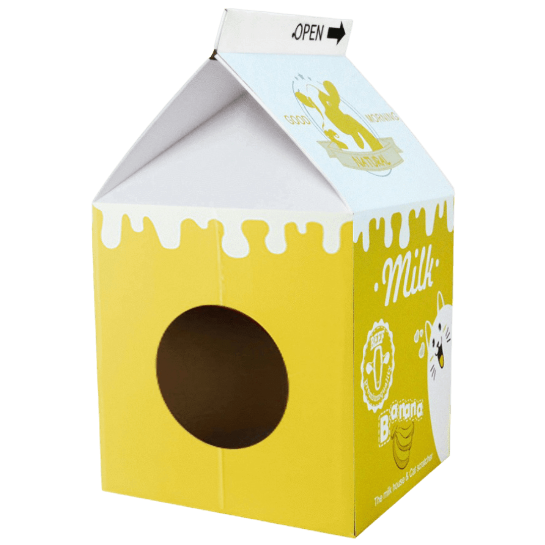 zodiaccat-scratcher-milk-box-yellow