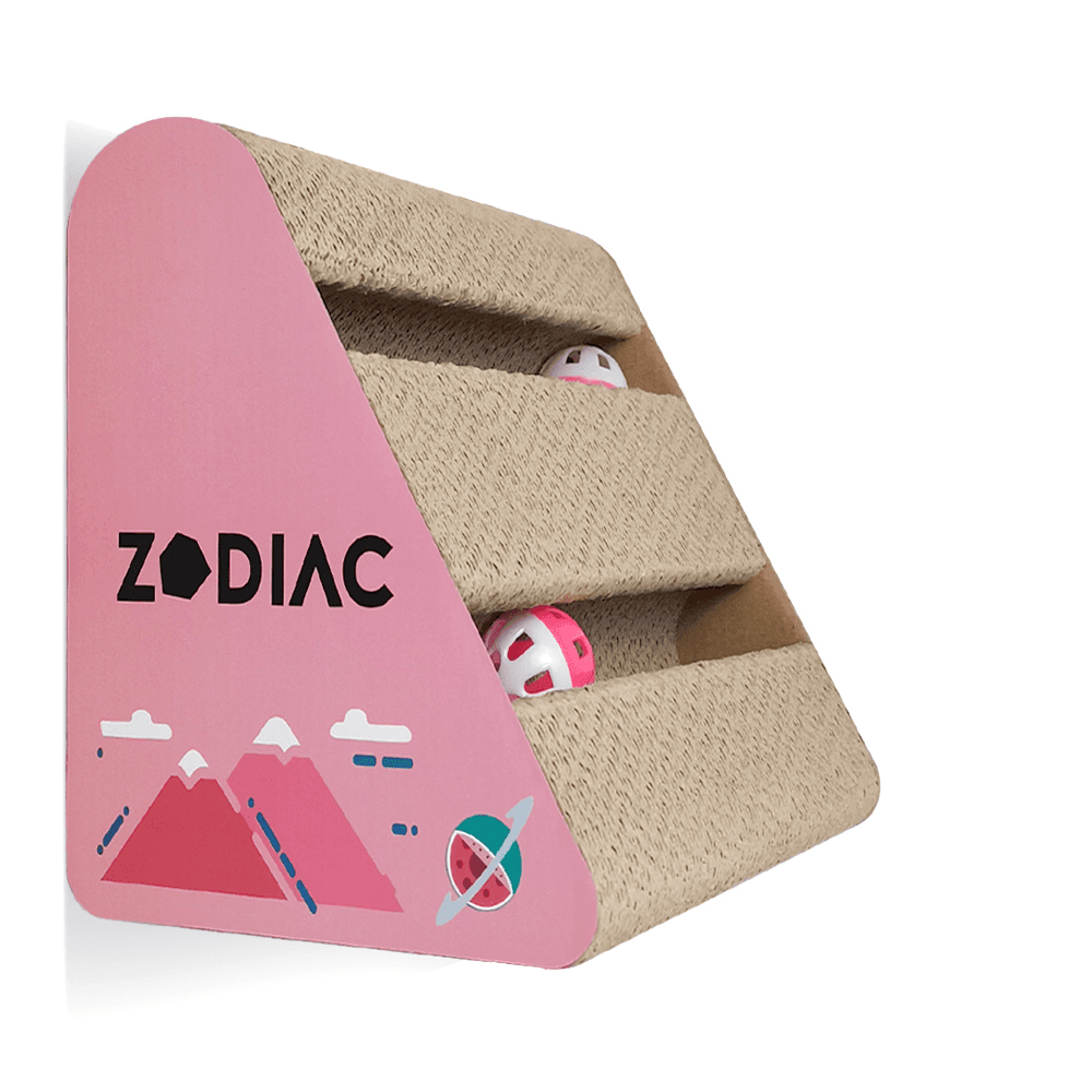 zodiac-triangle-cat-ball-cat-scratcher-watermelon