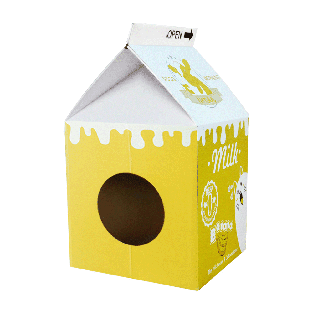 zodiaccat-scratcher-milk-box-yellow