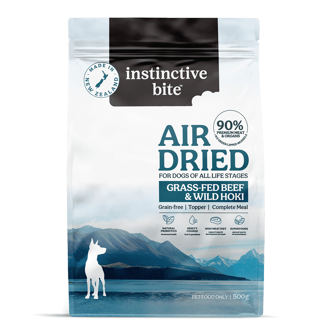 Instinctive Bite Beef & Hoki Air Dried All Lifestages Dry Dog Food