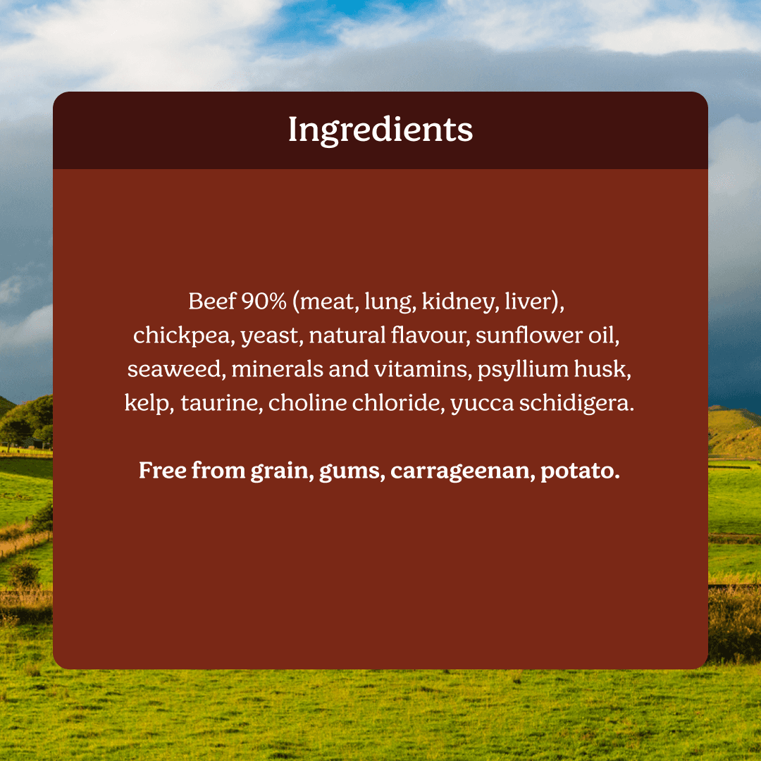 Instinctive Bite Single Protein Beef All Lifestages Wet Cat Food Cans