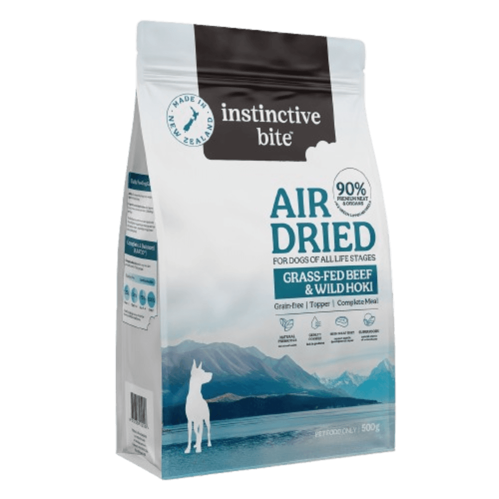 Instinctive Bite Beef & Hoki Air Dried All Lifestages Dry Dog Food