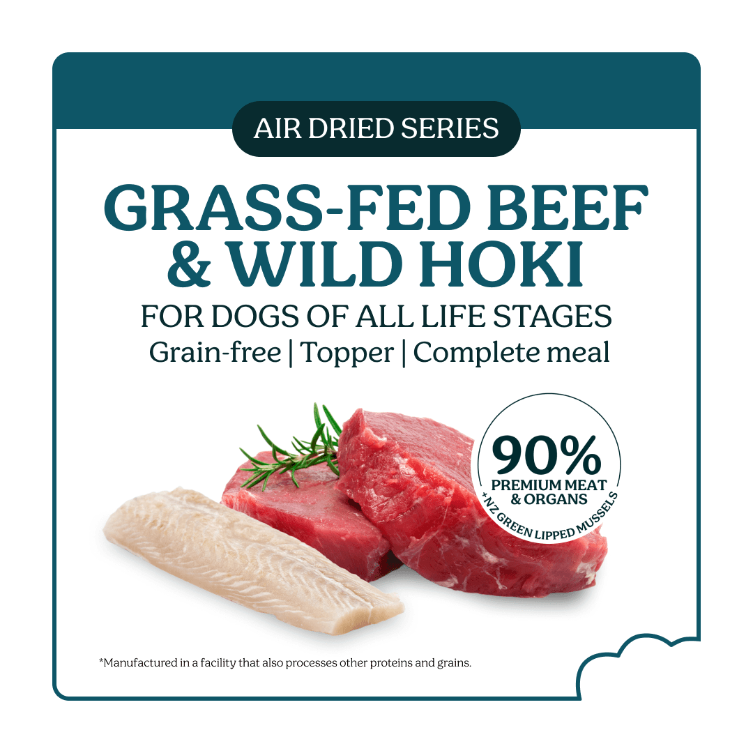 Instinctive Bite Beef & Hoki Air Dried All Lifestages Dry Dog Food