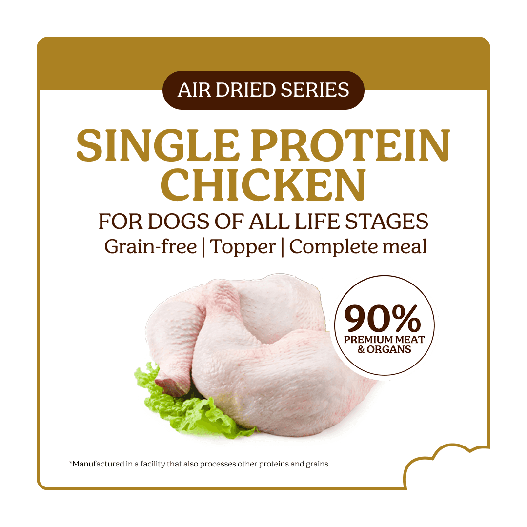 Instinctive Bite Single Protein Chicken Air Dried All Lifestages Dry Dog Food