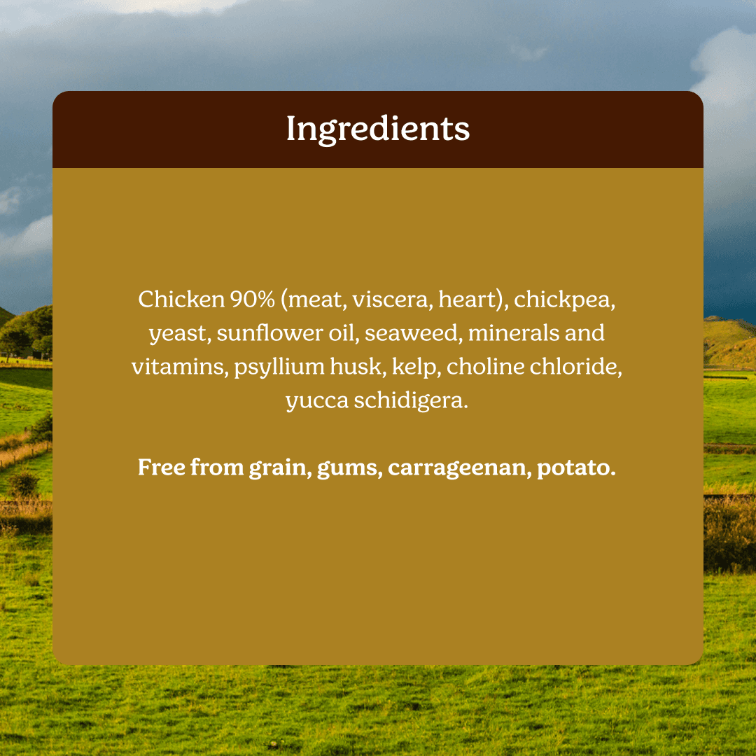 Instinctive Bite Single Protein Chicken All Lifestages Wet Dog Food Cans