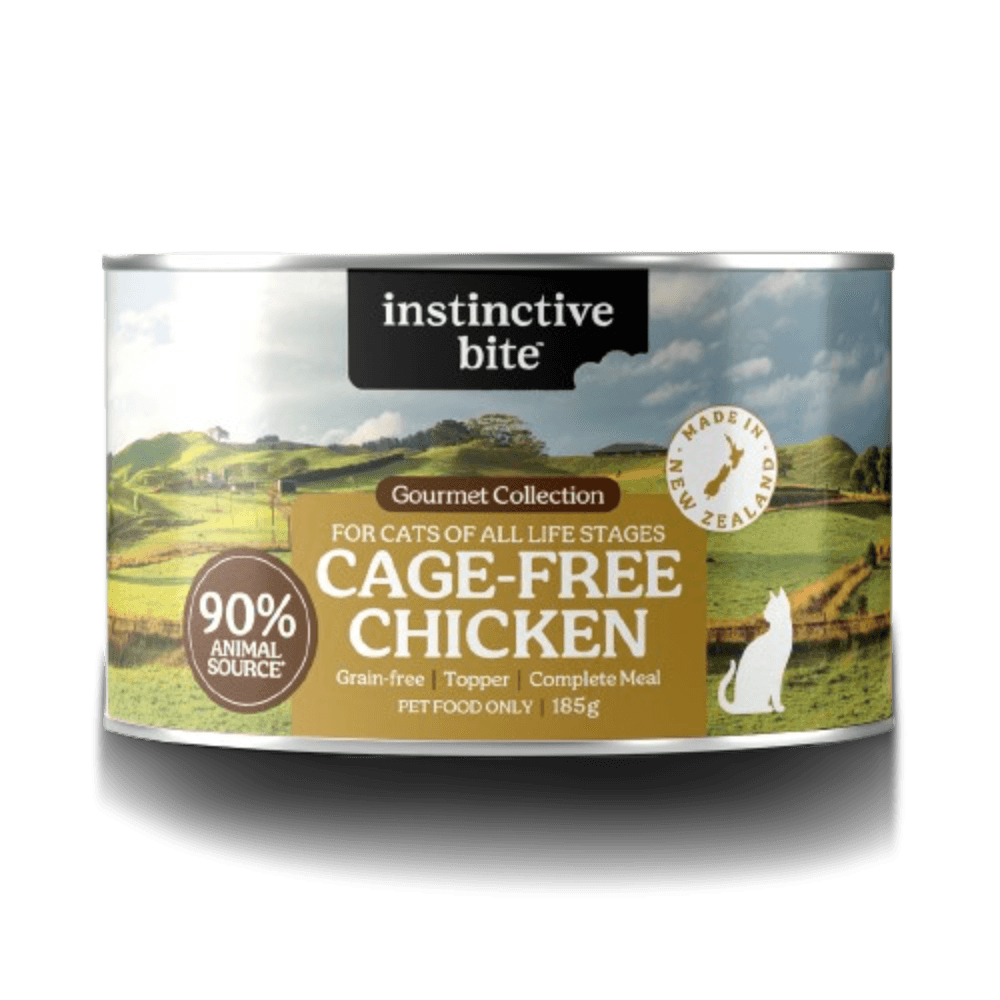 Instinctive Bite Single Protein Chicken All Lifestages Wet Cat Food Cans