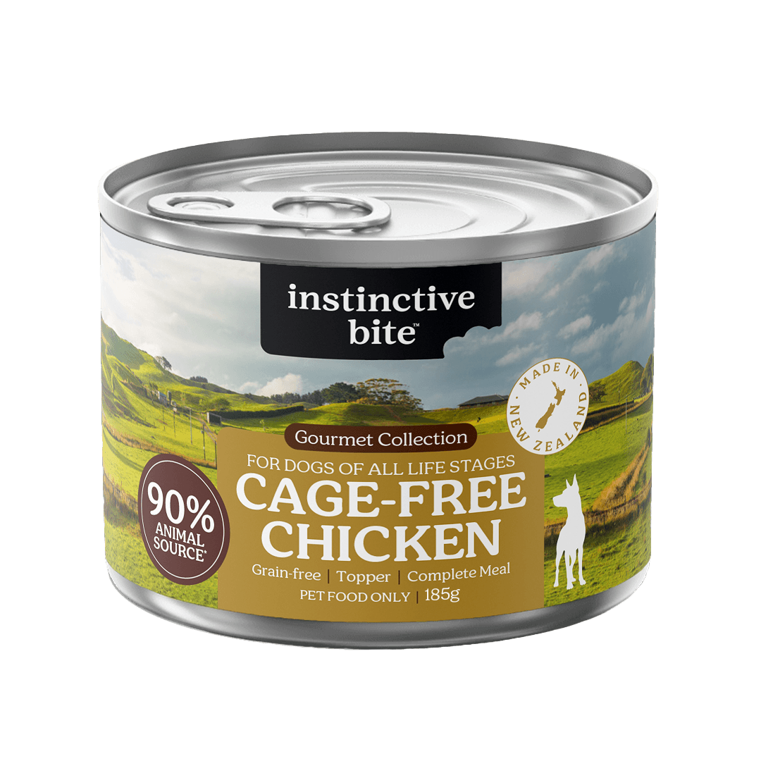 Instinctive Bite Single Protein Chicken All Lifestages Wet Dog Food Cans