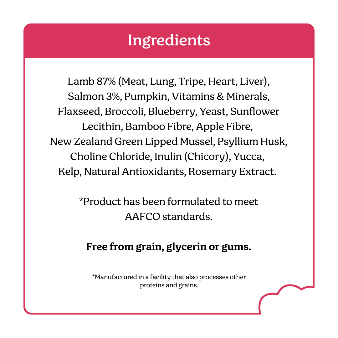 Instinctive Bite Lamb & Salmon Air Dried All Lifestages Dry Dog Food