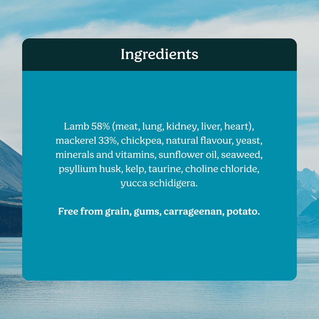 Instinctive Bite Lamb & Mackerel All Lifestages Wet Cat Food Cans