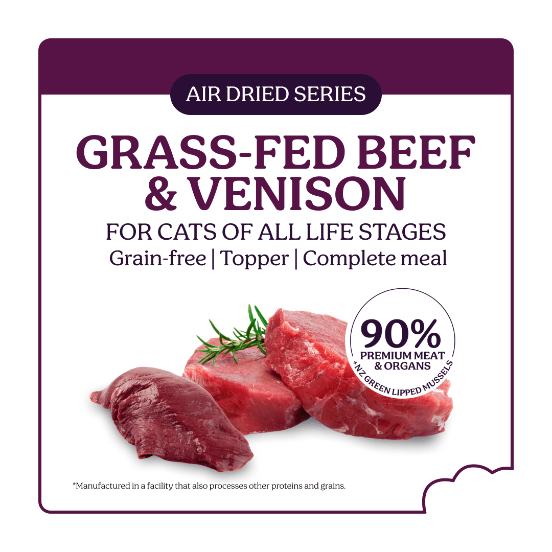 Instinctive Bite Beef & Venison Air Dried All Lifestages Dry Cat Food
