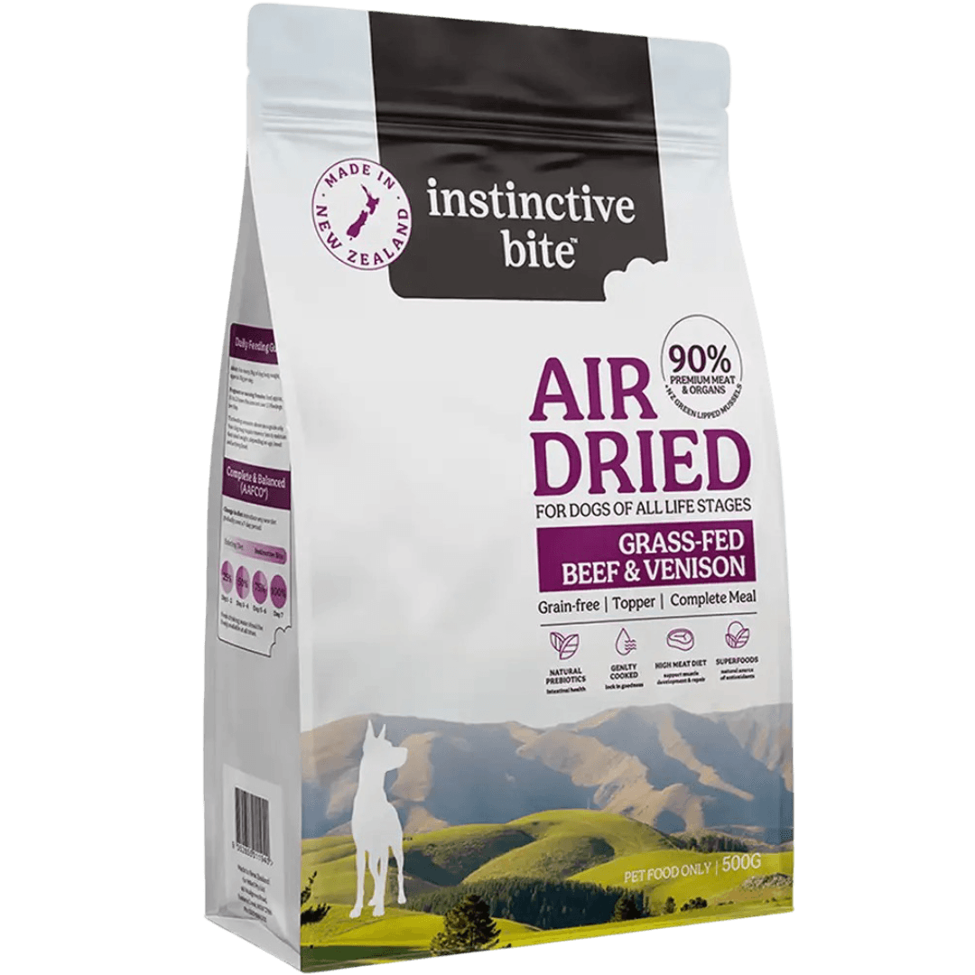 instinctive-bite-beef-and-venison-air-dried-dog-food
