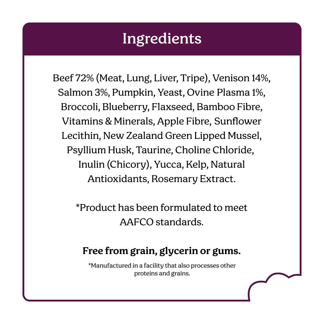 Instinctive Bite Beef & Venison Air Dried All Lifestages Dry Cat Food