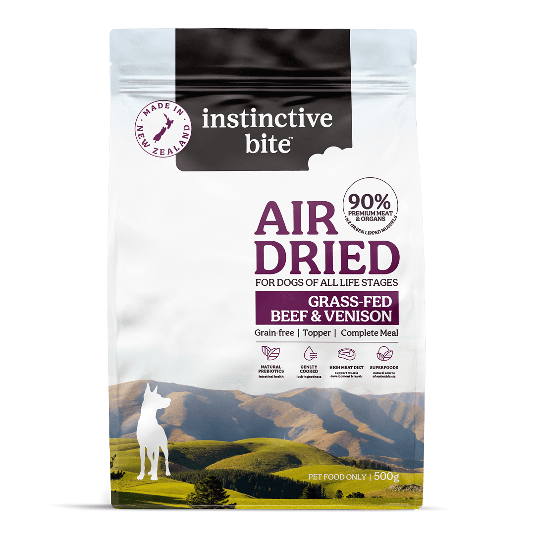 Instinctive Bite Beef & Venison Air Dried All Lifestages Dry Dog Food