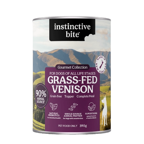 Single Protein Venison All Lifestages Wet Dog Food Cans