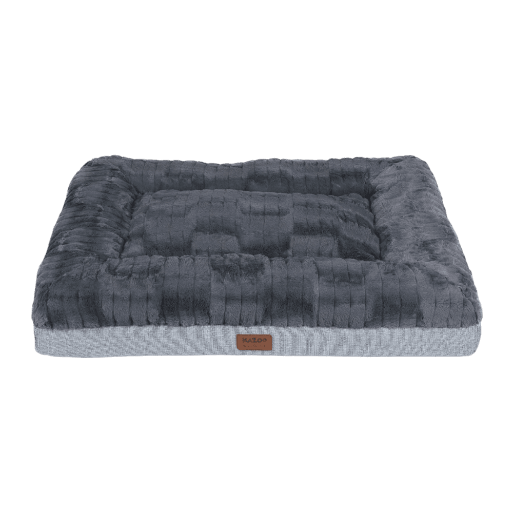 kazoo-cloud-comfort-dog-bed-charcoal