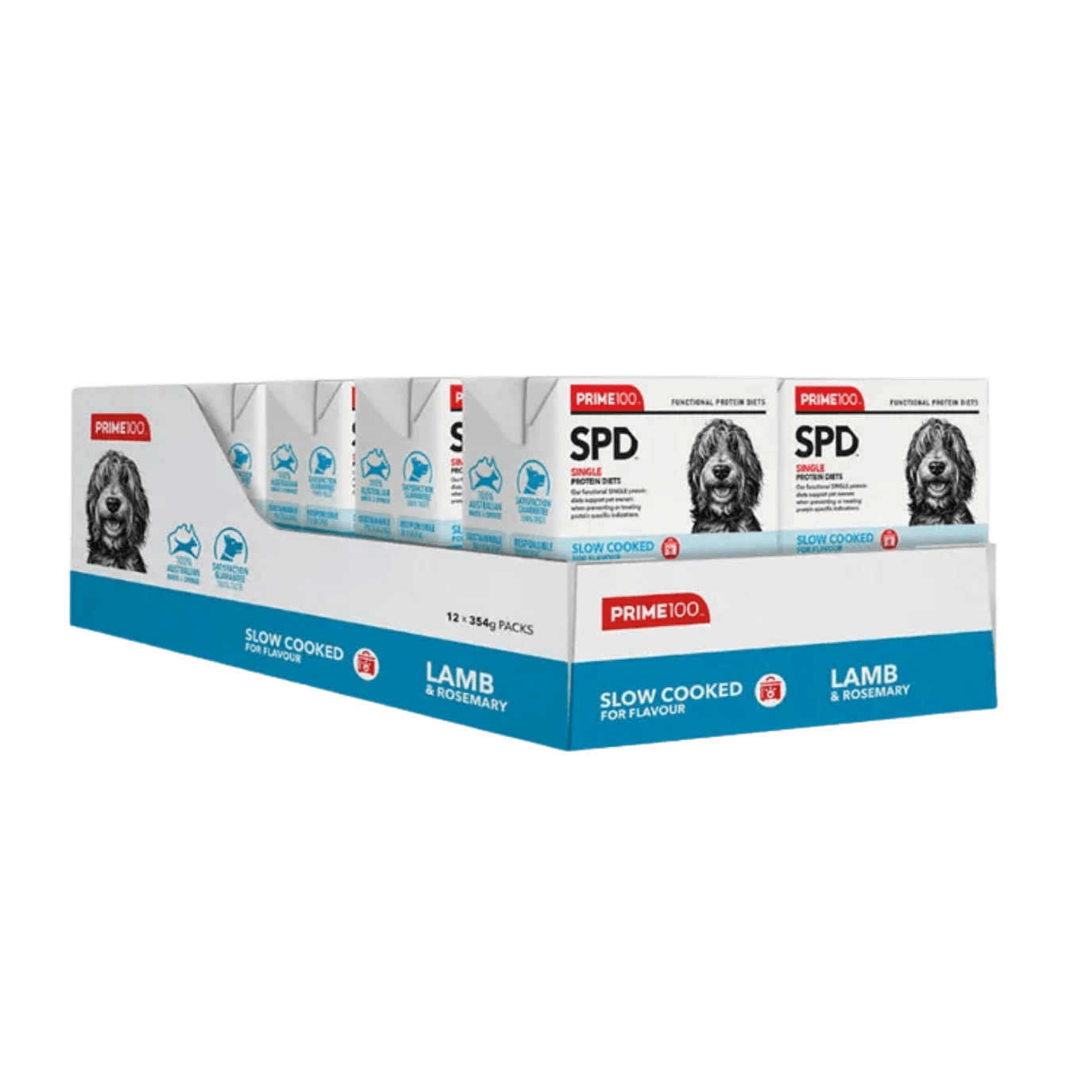 Prime100 SPD Slow Cooked Lamb & Rosemary All Lifestage Wet Dog Food