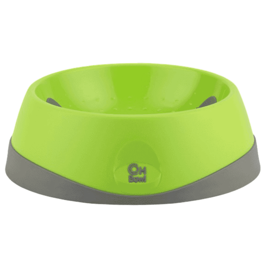 Oh Bowl Oral Health Bowl for Dogs Green