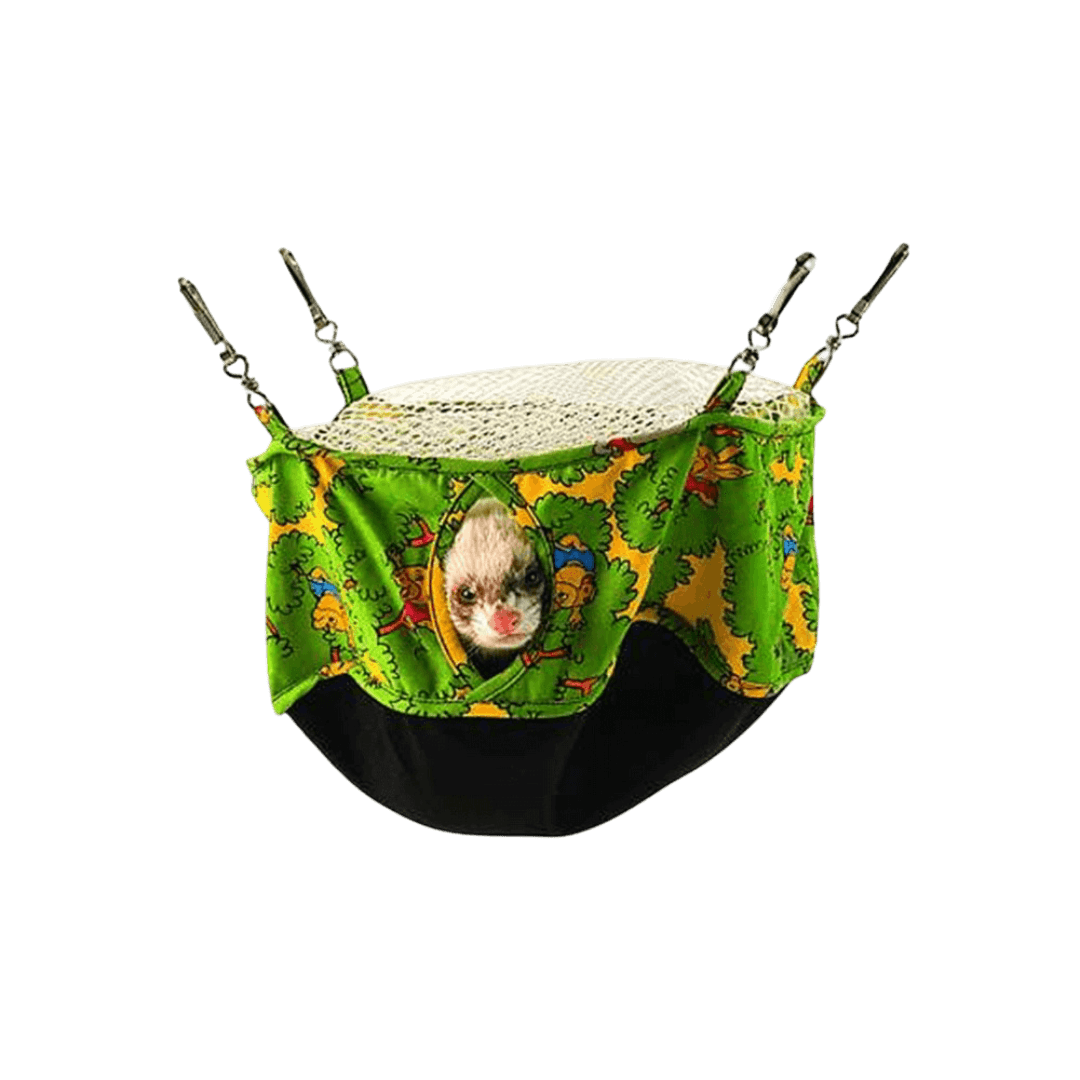 living-world-ferret-fun-house-green