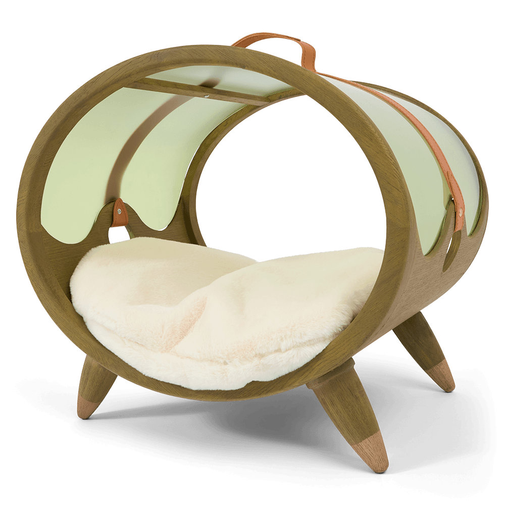 nujiao-fun-tunnel-bed-green-for-cats-and-dogs