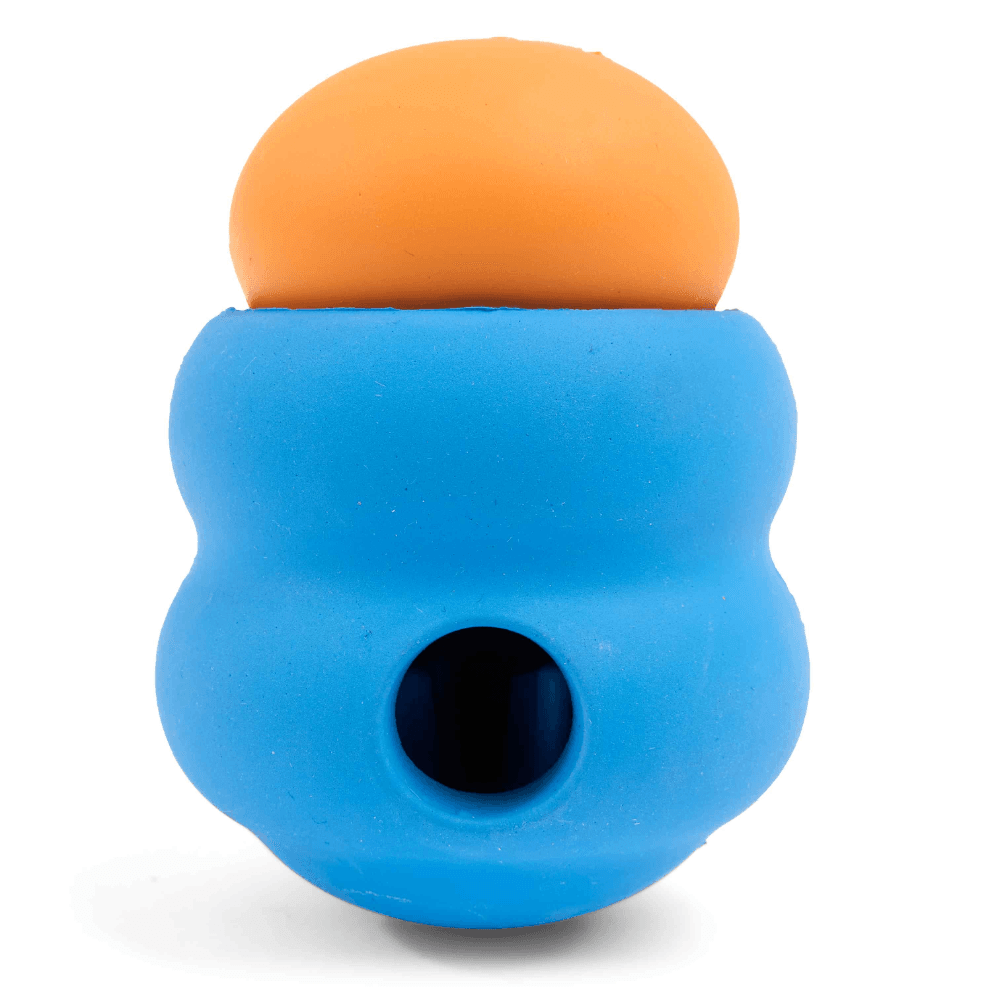 paws-for-life-2-in-1-treat-dispensing-geometric-rubber-gourd-dog-toy