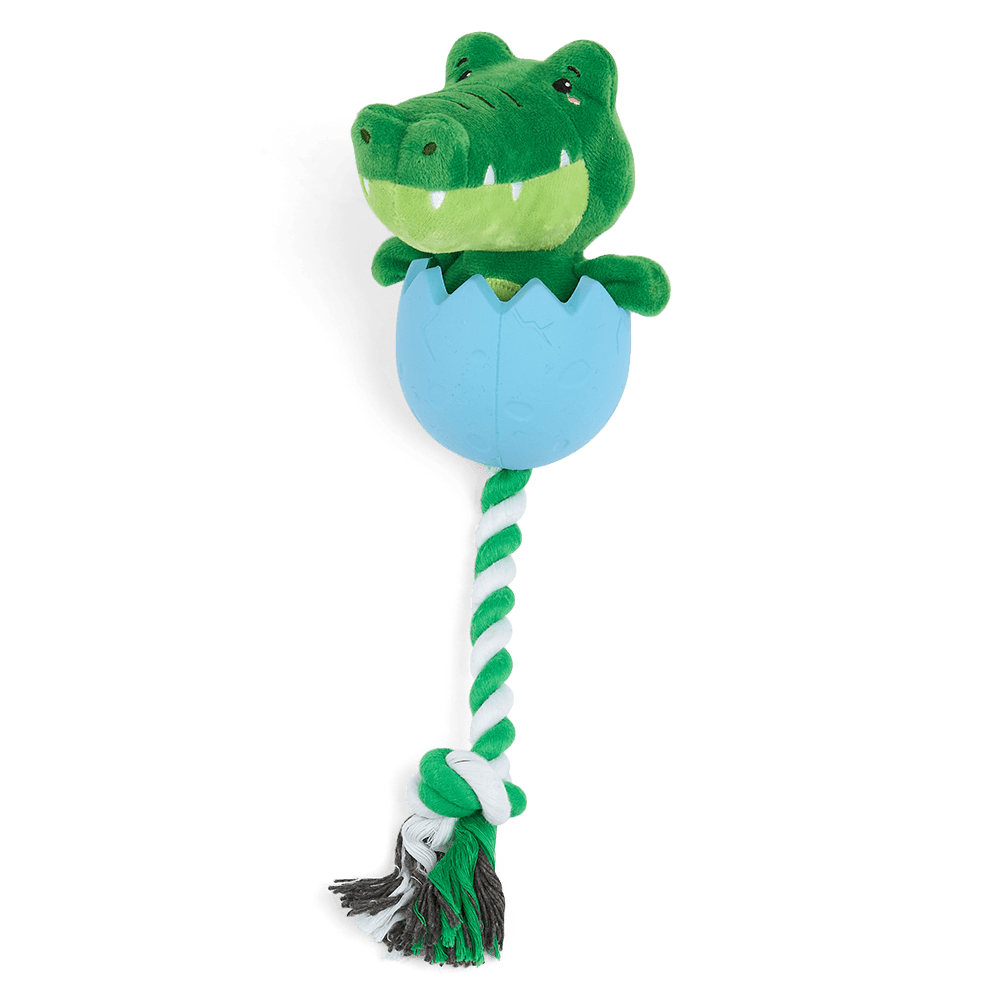 paws-for-life-2-in-1-plush-crocodile-and-rubber-egg-dog-tug-toy