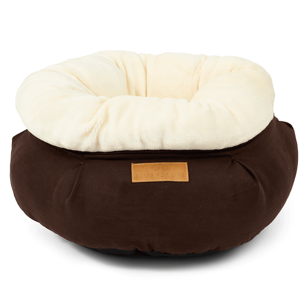 paws-for-life-donut-snuggler-cave-bed-for-dogs-and-cats