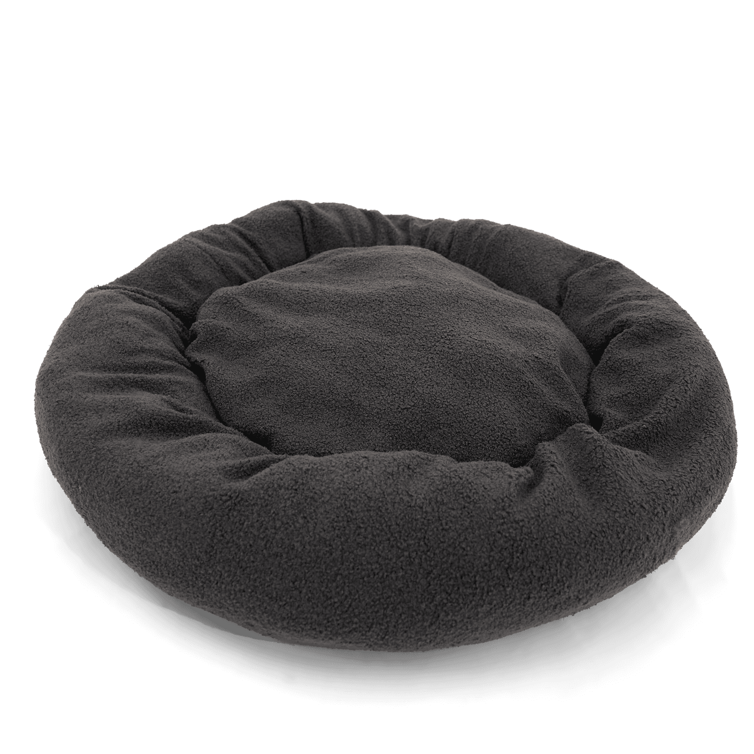paws-for-life-boucle-doughnut-dog-bed-charcoal