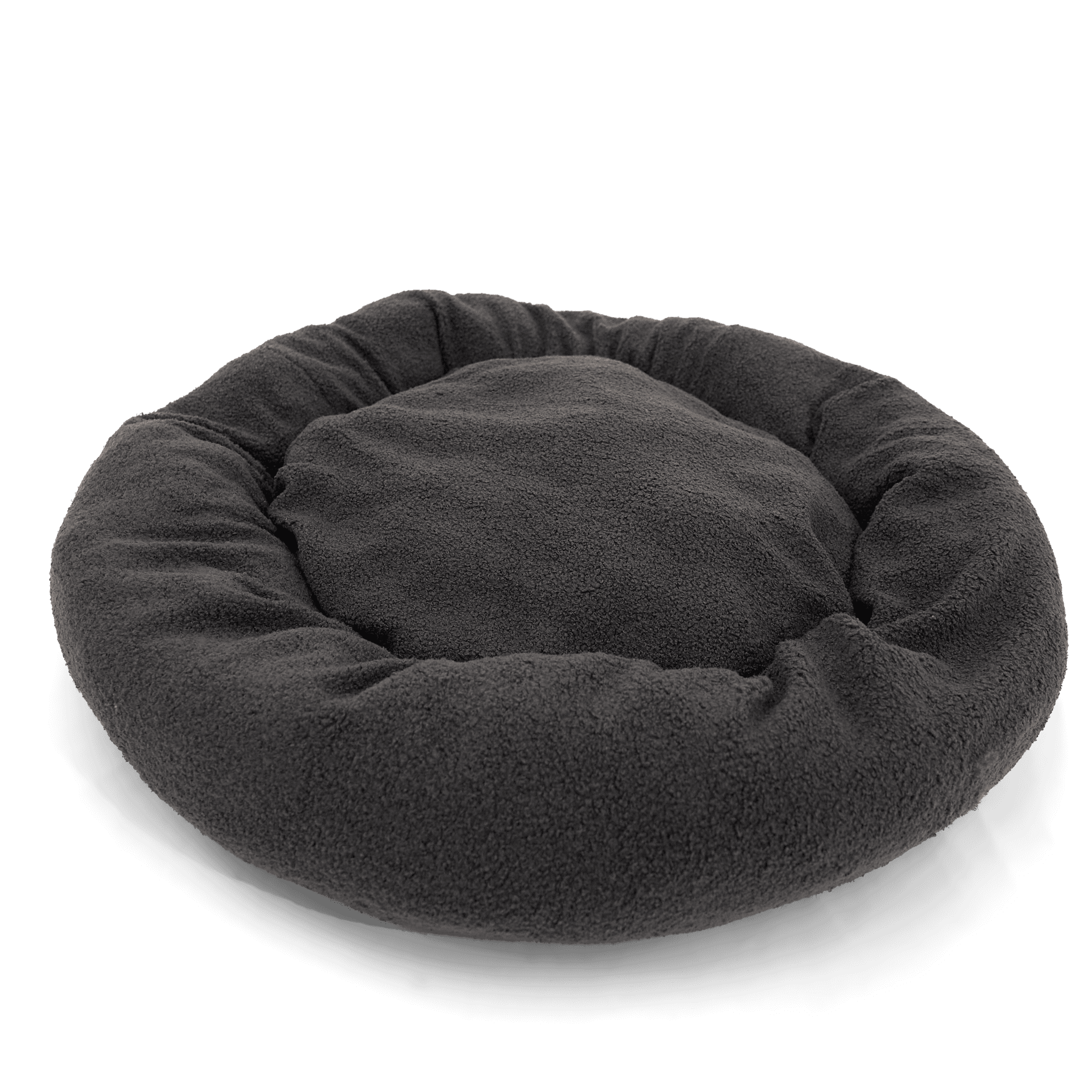 paws-for-life-boucle-doughnut-dog-bed-charcoal